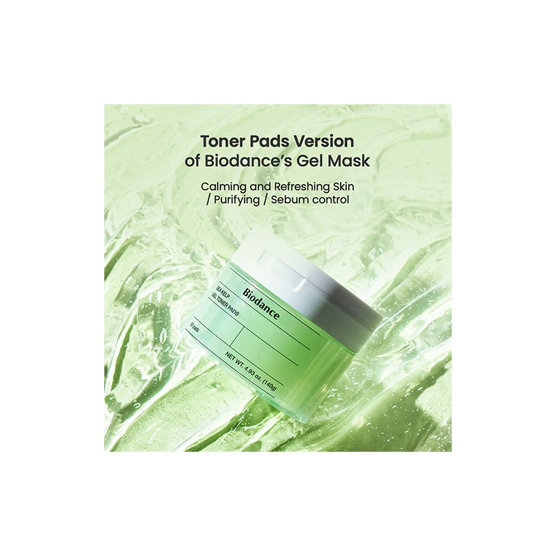 Biodance [Biodance]Sea Kelp Gel Toner Pads (60 pads)