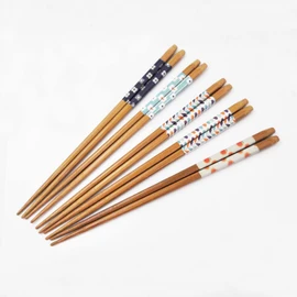 Ishida 67223 Paradise Chopsticks, 5 Pairs, Dishwasher Safe, Made in Japan