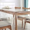 Incisite Clear PVC Tablecloth, 100 X 140 CM Transparent Table