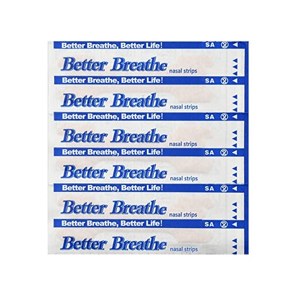 50 Count Nasal Strips Breath Easy Anti Snoring (66mm*19mm)
