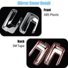 AUCERAMIC Chrome Mirror Covers Fit for Ford F150 2021-2024 Side