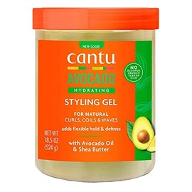 Cantu Gel hidratante de aguacate (paquete de 1)