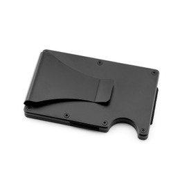 Fabric of the Universe Techwear Fashion Slim Card Holder Front Pocket Money Clip RFID Wallet (C-Slider 01)