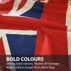 NWFlags Outdoor Heavy White Ensign Flag 5ft x 3ft 110d