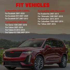 YDYKPOWER Front Sway Bar End Stabilizer Links with Bushings Compatible with Escalade/ESV/EXT 07-13, for Avalanche 07-13, for Silverado 1500/Sierra 1500/Suburban, for Tahoe/Yukon 07-16 K700538 K700432