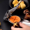 Esshogo Chestnut Cutter, Nutcracker Stainless Steel, Multifunctional Chestnut Tongs, Chestnut