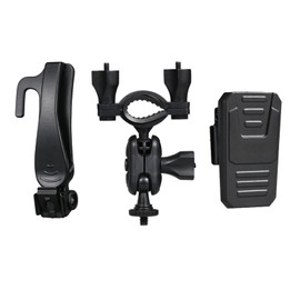 Hoestr A39 Body Camera Accessory Clips, Short/Long Clothing and Bicycle Clips, Suitable Body Cam, Three Sturdy Clips for Clothes, Bicycle