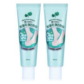 On the Body Heel Smooth Foot Cream, 1 pack, 2 pieces, 55ml / 온더바디 발꿈치 매끈하자 풋크림, 1개입, 2개, 55ml