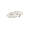 316 Stainless Steel Round Louvered Vent 5"Side Knob Butterfly Vent
