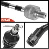 A-Premium Set of 4, Front Inner Outer Tie Rod End