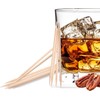 Licker Pickers Bourbon Pecan Flavored Toothpicks - 25 All White