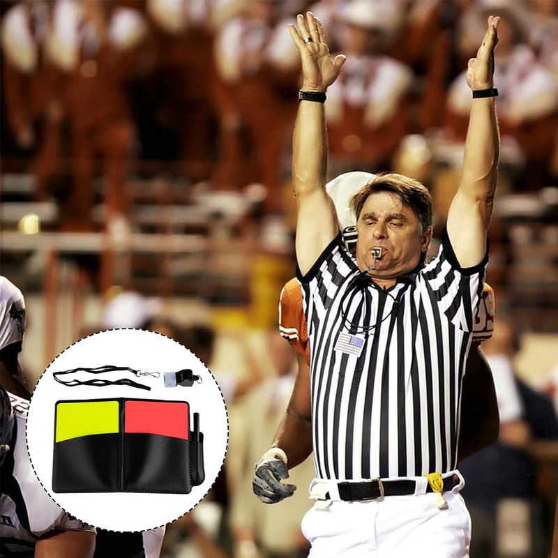 Thyonta Soccer Referee Red and Yellow Card Set Soccer Referee