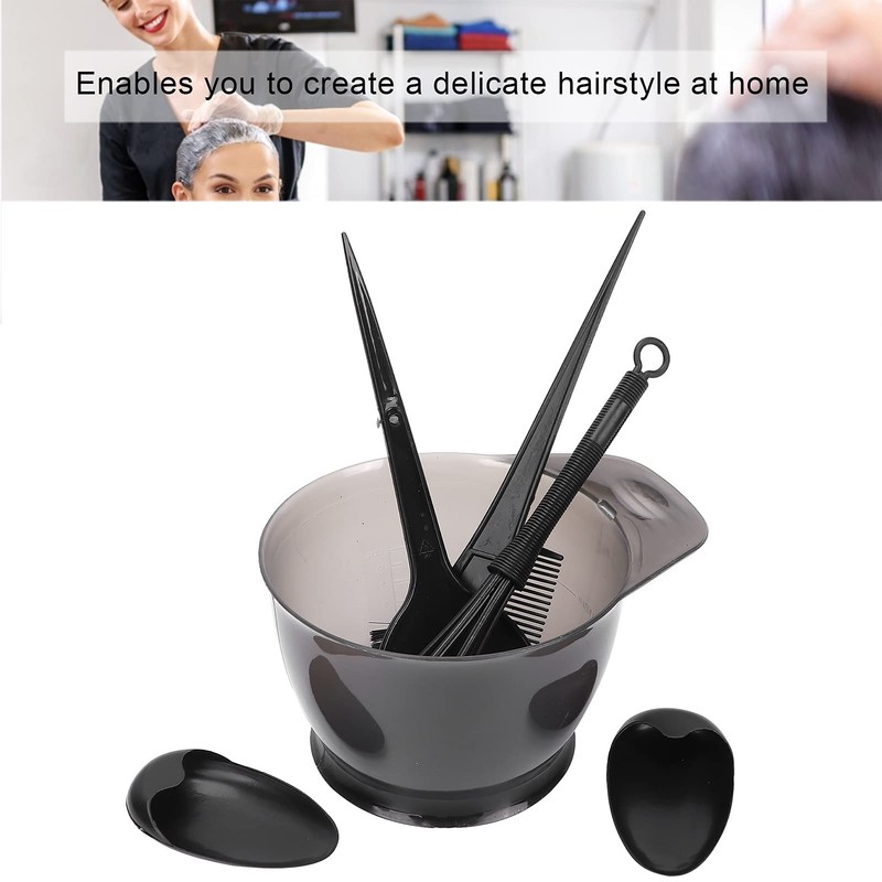5 Pcs Hair Dye Set, Professional Hair Dye Brush Comb