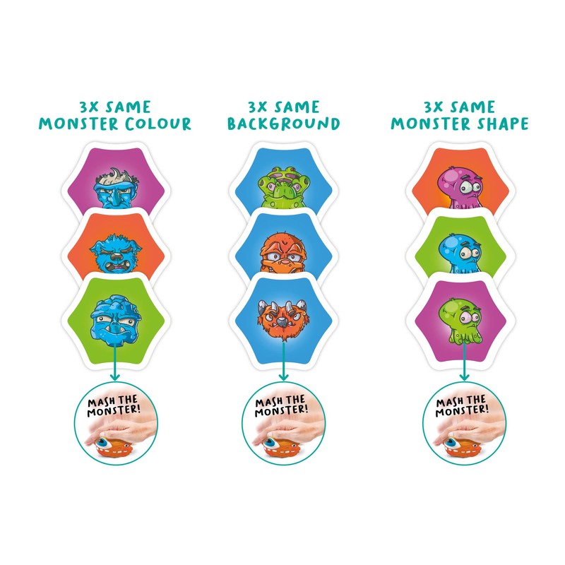 FlexiQ | Monster Mash | Card Game | Ages 6+