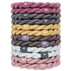 12-Pack Braided Hair Ties for Thick Hair, Classic Mix