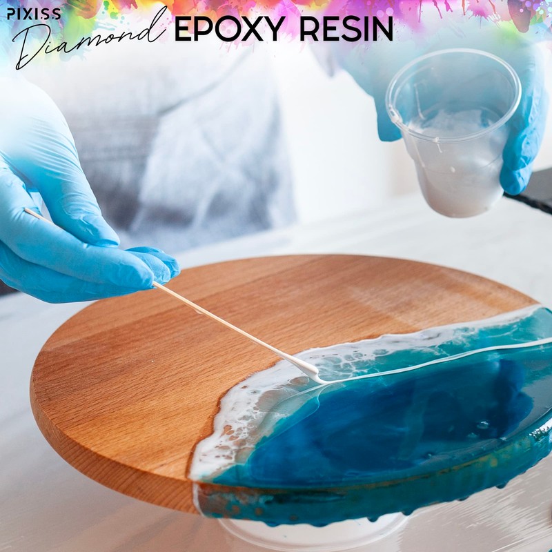 Pixiss Epoxy Resin Kit 2 Gallon – Crystal Clear Art