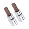 TA-VIGOR 2Pcs Hex Bit Socket, 3/8" Drive x H8 (8mm)