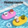 Floating Drink Holder Silicone Pool Drink Floats Cup Coasters Summer