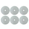 10Pcs 3in Diamond Wet Polishing Pad Soft Grinding Discs Polisher