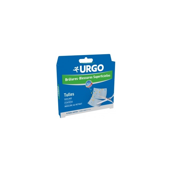 Urgo Superficial Burns and Wounds Tulles x4