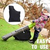 ZKGYUS Leaf Blower Bag 60 x 44 cm Black Leaf