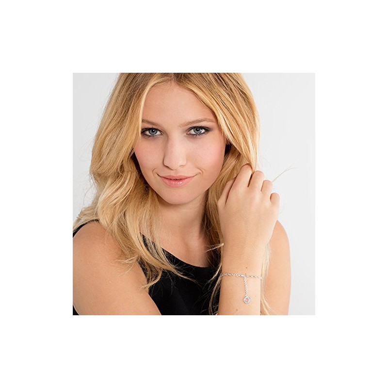 Thomas Sabo Damen Charm-Armband Charm Club 925 Sterling Silber X0163-001-12