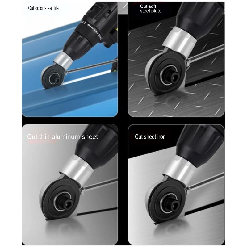 Electric Drill Shear High Efficiency Electric Drill Plate Cutter for