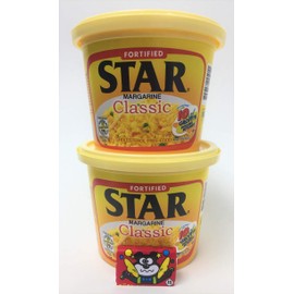Star Margarine Classic 250g 2 pack Free Marukawa Bear Gum Sampler
