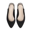 MUSSHOE Slingback Flats for Women Pointed Toe Flats for Women