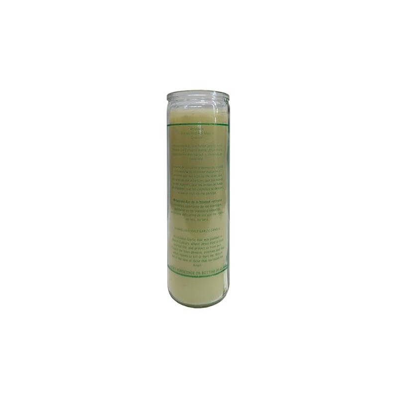AJO Macho Yellow Perfumed Pillar Candle
