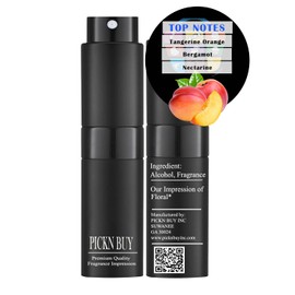 PICKN BUY Luxury Perfume for Women 0.34 Fl oz, Scent Compatible to Choo Floral Perfume, Made in USA, Long-Lasting Spray Comes in Refilable Bottle