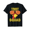 Funny Turkey Trot Squad Thanksgiving Shirt for Men Women Kid