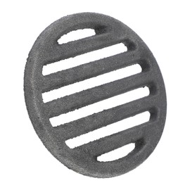 Mobestech Round Fire Grate for Indoor and Outdoor Use High Temperature Resistant Fireplace Grate for Enhanced Airflow and Efficient Burning Easy to Pit Accessory