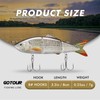 GOTOUR Fishing Lures for Freshwater or Saltwater, Easy to Use