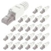 VCELINK Conector RJ45 sin herramientas, enchufe de terminación de campo