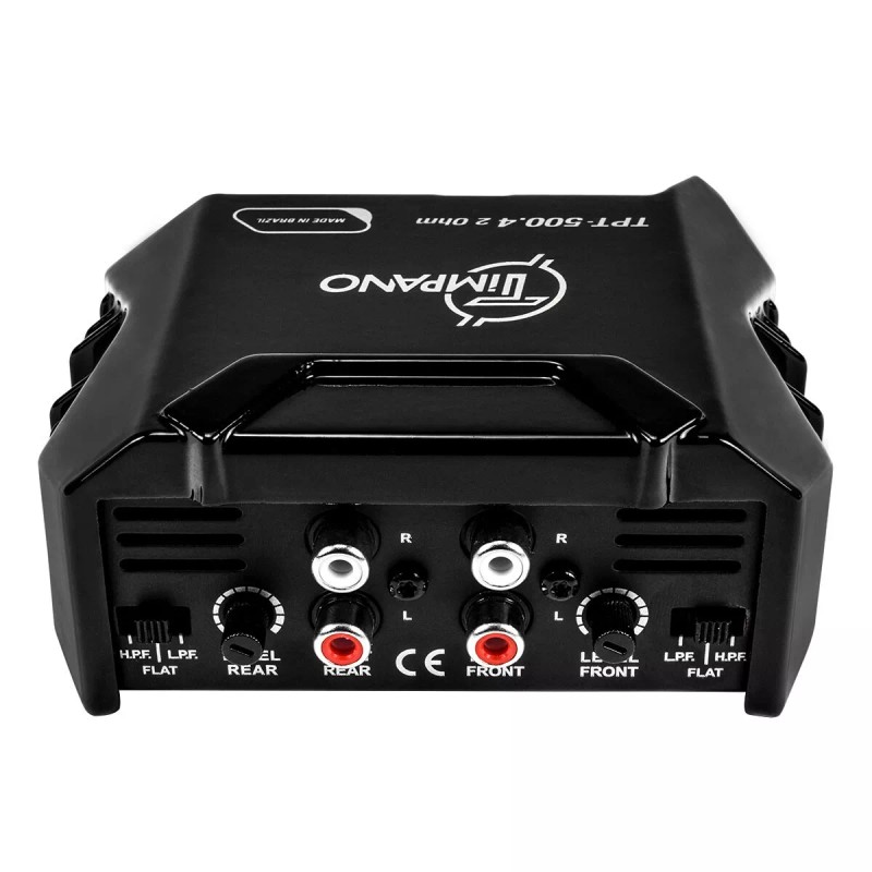 Timpano (1) 4 CHANNEL AMPLIFIER 500 WATTS 2 OHM TIMPANO