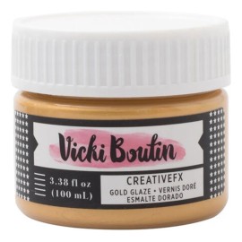 Mediums Glaze Gold / Esmalte Dorado En Pasta