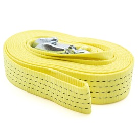 Emergency Zone Polyester 10,000 lb 2" x 20' Heavy Duty Tow Rope. 1 Pack