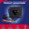 SUPGCPER EZGO Charger Receptacle, Golf Cart 48V Charger Port for