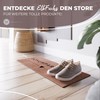 ElbFuchs® Schuhparkplatz Doormat 75 x 30 cm Beige Ideal Shoe