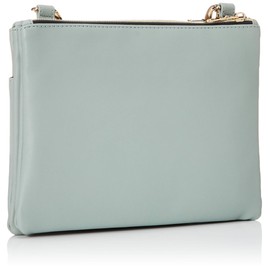 Aventura slt-30625 Sacoche Shoulder Bag, Crossbody One-Shoulder Bag, Shoulder Pouch, Synthetic Leather, Lightweight, A5 Size, Includes Key Hook, mint