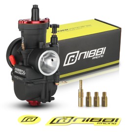 NIBBI Carburetor PWK 30mm Motorcycle, 250cc-300cc Power Carb With Carb Jets, Fit GY6 Engine Dirt Bike Mini Bike SSR TTR Apollo HAWK250 TaoTao ATV