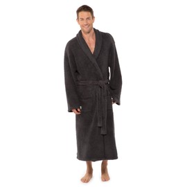 Barefoot Dreams CozyChic Adult Robe (Slate Blue, 3)