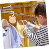 Hohopeti 7pcs Wooden Closet Dividers Baby Wardrobe Organizer Closet Dividers