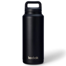 Kodiak Cascade Insulated Stainless Steel Bottle 40oz (1182ml) Leakproof w/Carry Loop Cap, Black