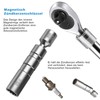 Generisch Spark Plug Wrench 16 mm and 14 mm, Magnetic