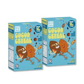 NUWA Nourishing Crunch Cereal, Sugar-Free, Vegan, Cocoa Flavour