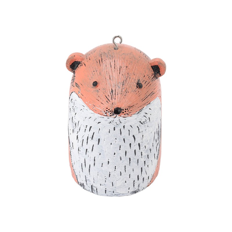 Rustic Hanging Animal Wind Chimes Resin Hand Made Natural Garden