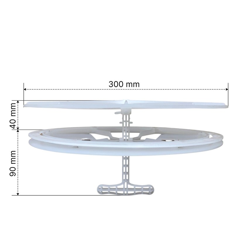 Gardj Greenhouse Opener Alternative - Manual Ventilation Flap for Polycarbonate,
