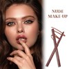 Waterproof Red Brown Gel Eyeliner Pencil – Long-Lasting & Smudge-Proof,